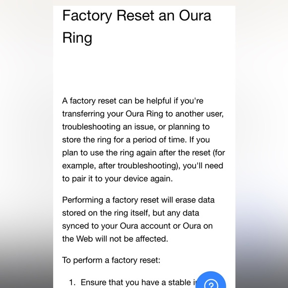 OURA Balance Silver size US7 Ring. - Picture 5 of 7
